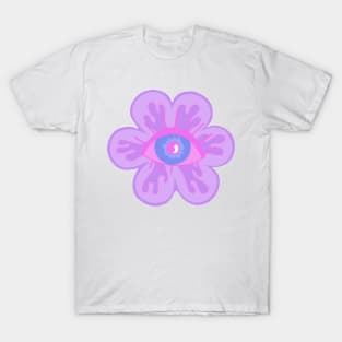 Daizy- trippy eye flower T-Shirt